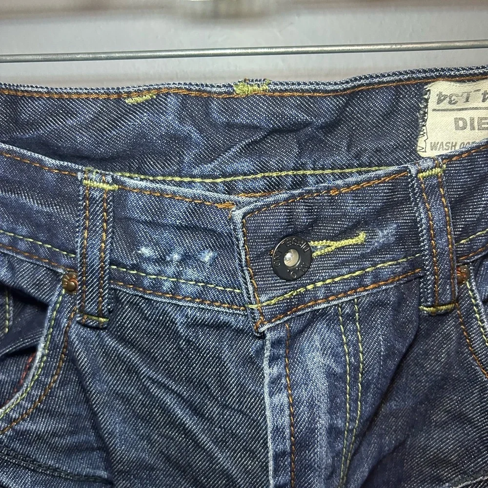 Diesel DNA "dirty new age" stacked slim distressed jeans - Picture 9 of 16